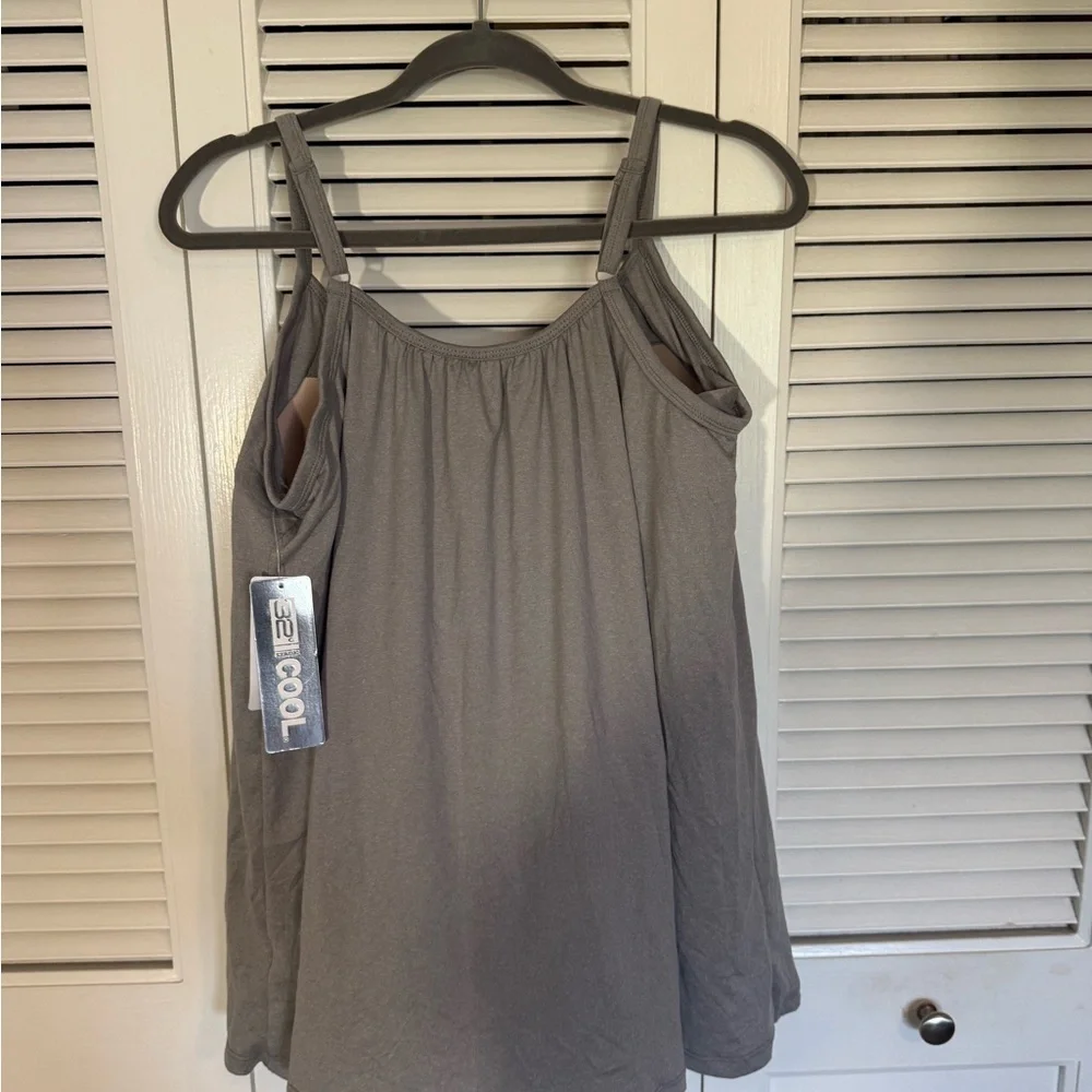 NWT 32 COOL WOMEN'S COOL FLOWY BRA CAMI - Picture 7 of 9